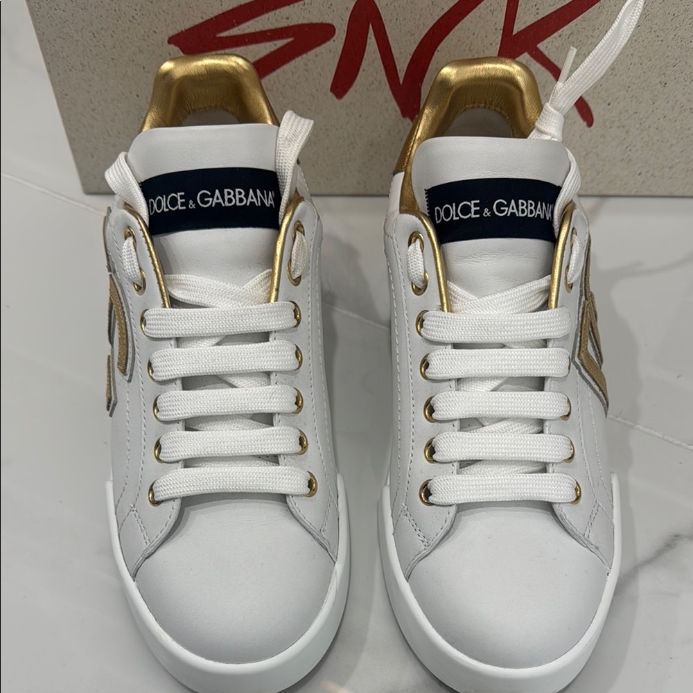 Dolce & Gabbana portofino logo Sneakers